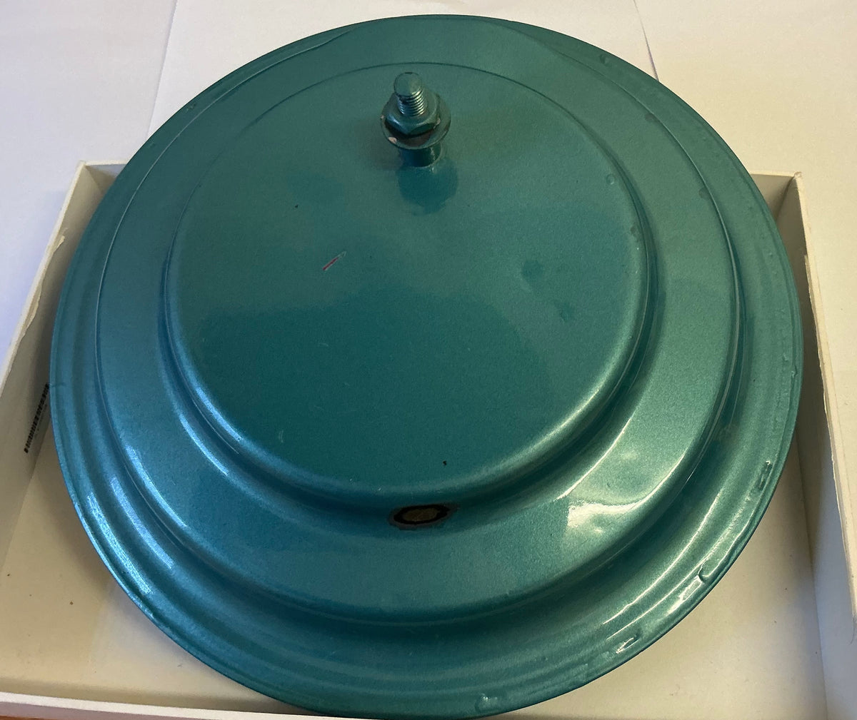 Vespa rare original spare wheel Auxiliary Fuel Tank
