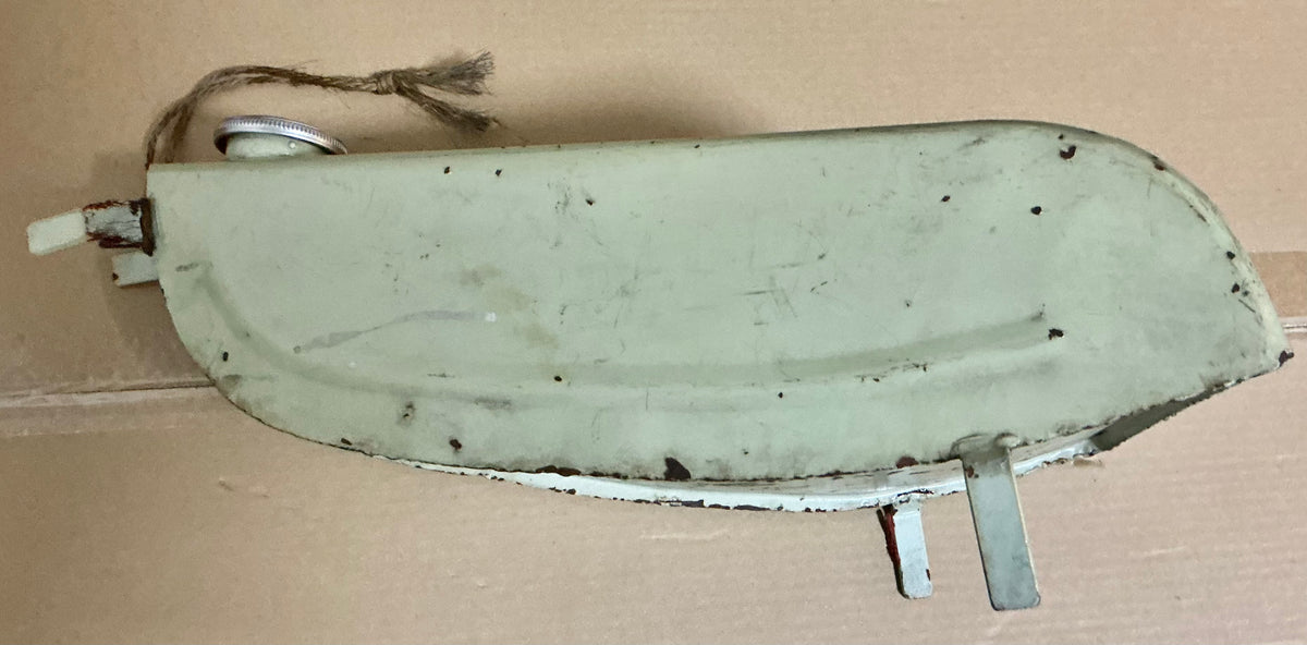 Vespa Douglas, 1950s wideframe original NOS floor mounted auxiliary tank