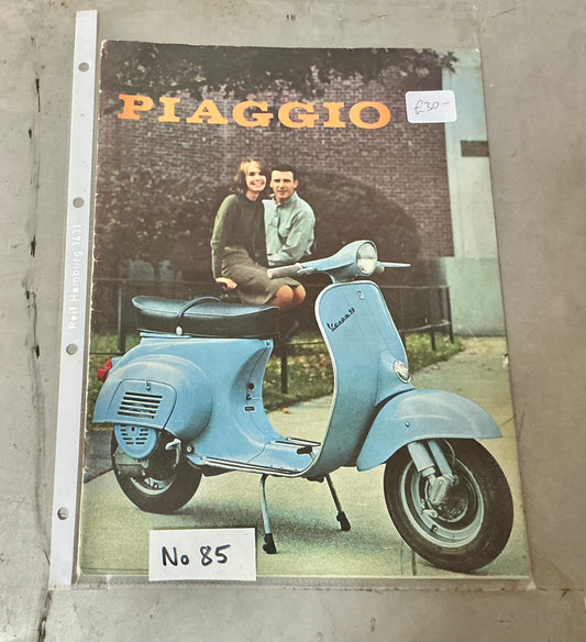 Vespa Piaggio magazine No 85, good condition, includes UK post