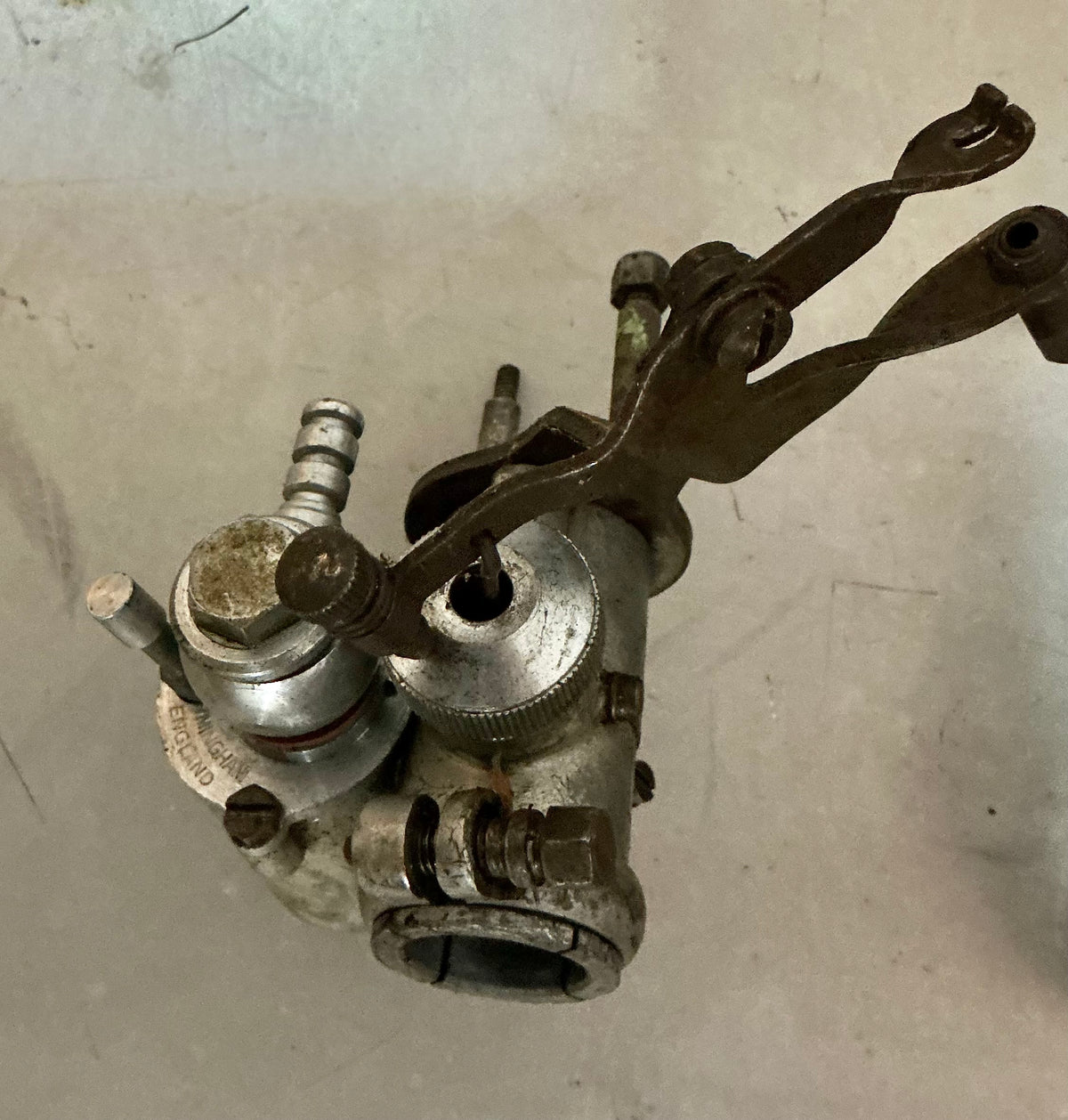 Vespa Douglas, original Amal carb & airbox. fits ROD & G models