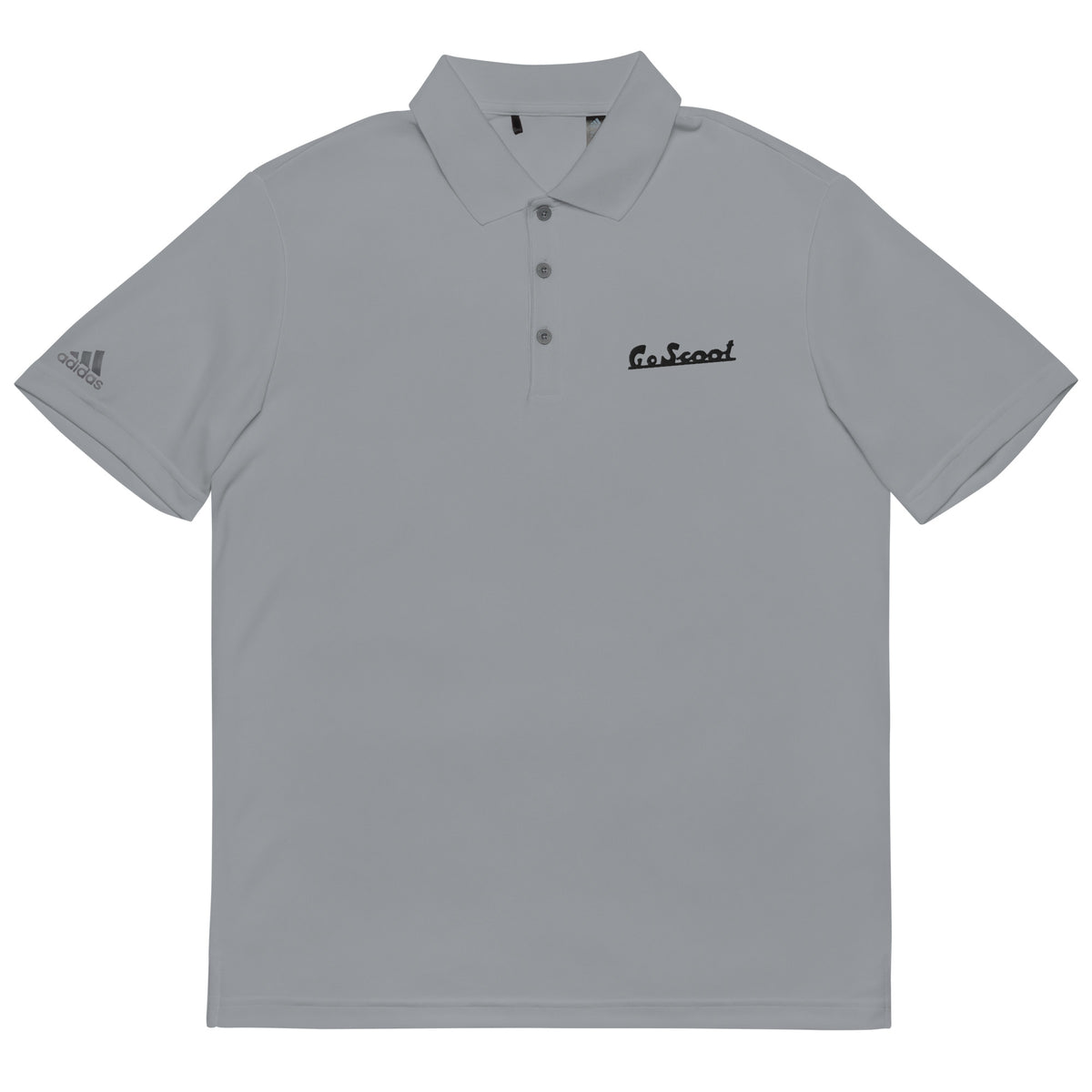 Adidas "Go Scoot" performance polo shirt