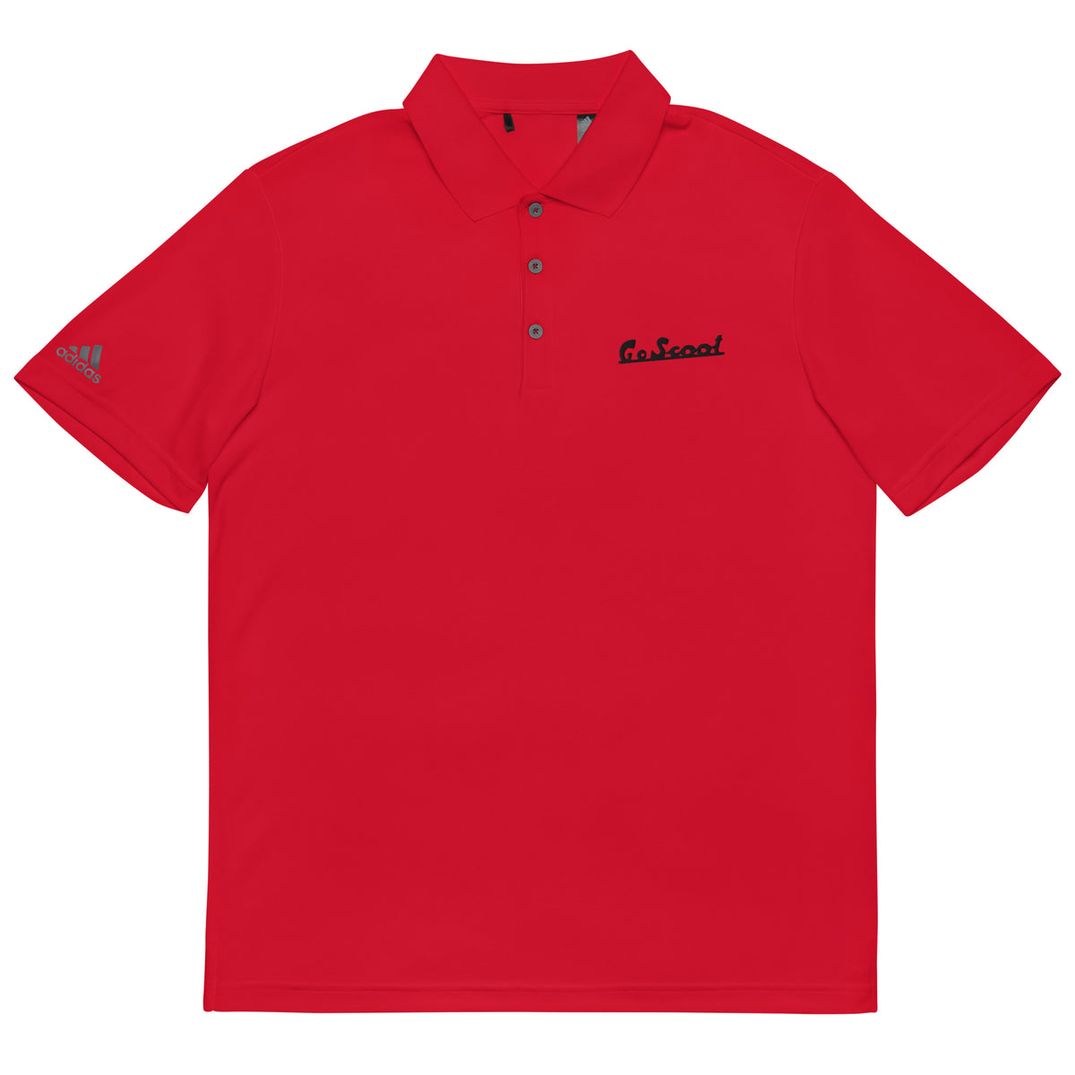 Adidas "Go Scoot" performance polo shirt