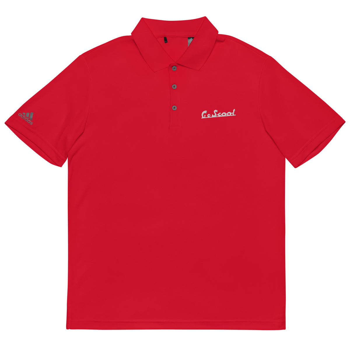 Adidas "Go Scoot" performance polo shirt