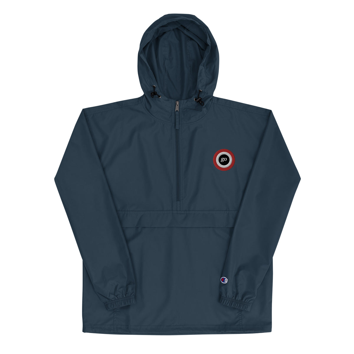 Embroidered "go" Champion Packable Jacket