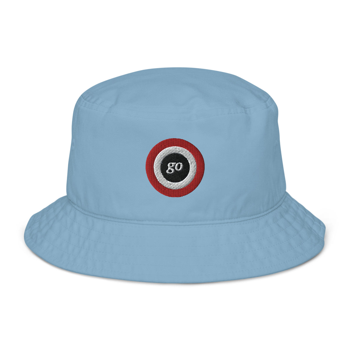 "go" bucket hat