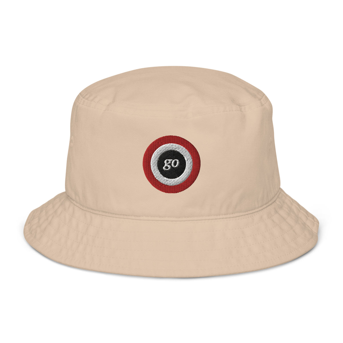 "go" bucket hat